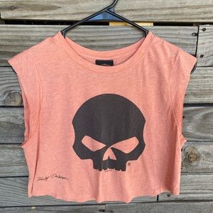 Harley Davidson crop top